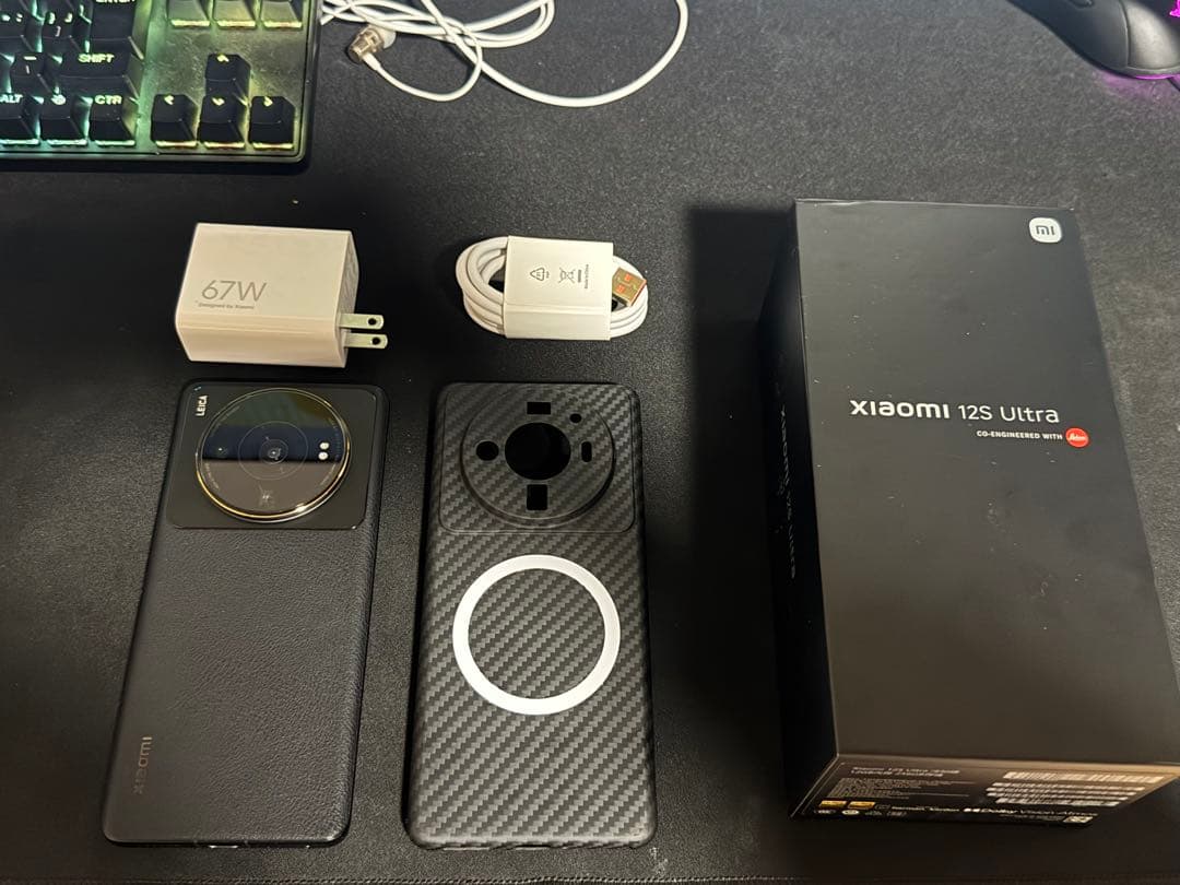 A*i様 Xiaomi 12S Ultra 本体 ＋ 付属品・アクセサリーセット