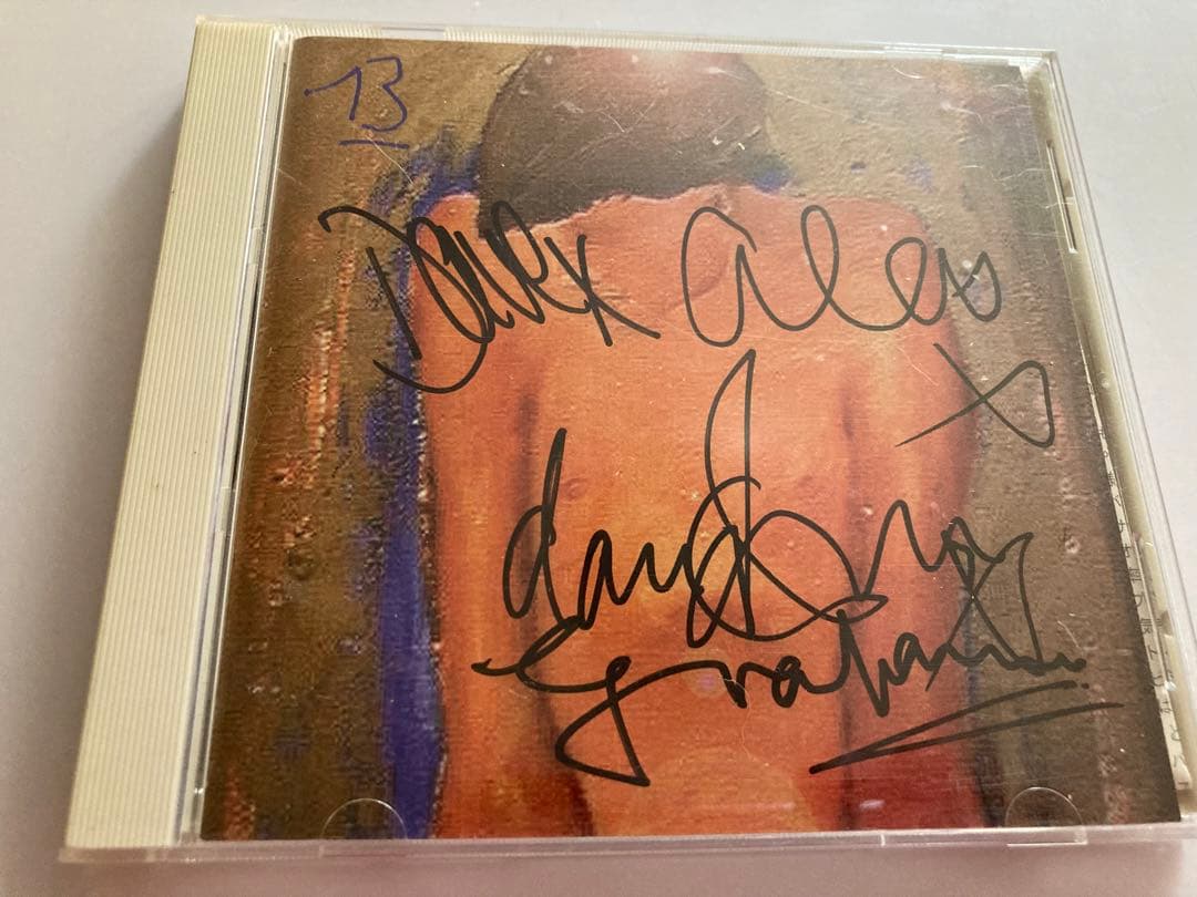 レア　ブラー　直筆サイン　CD blur ゴリラズ　gorillaz damon