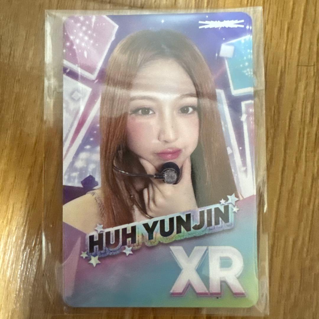 ユンジン　トレカ　チェキ　スペシャルカード　リズムハイブ XRカード 4枚セット