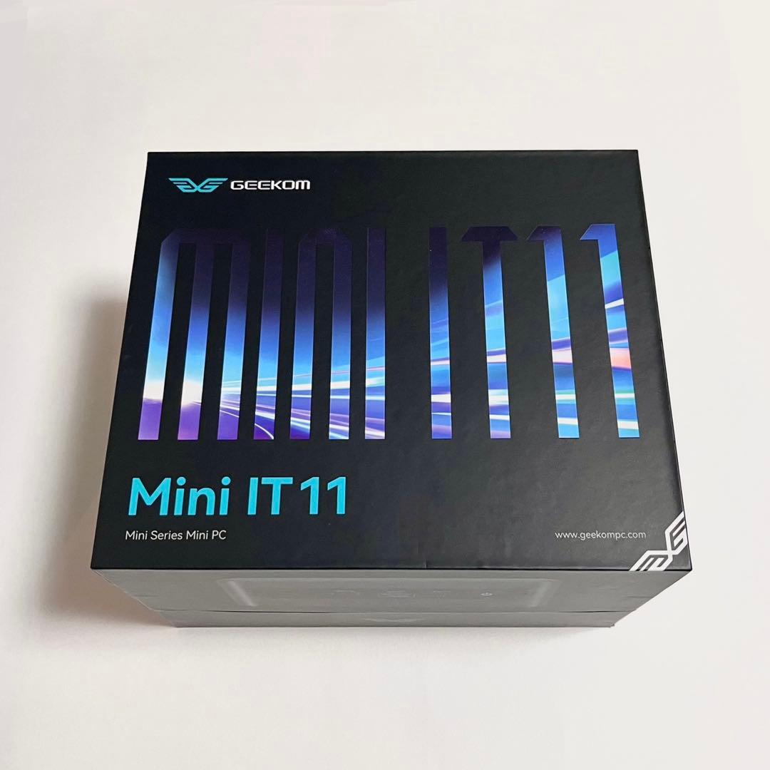 ミニPC GEEKOM MINI IT11 i7 11390H M.2 1TB