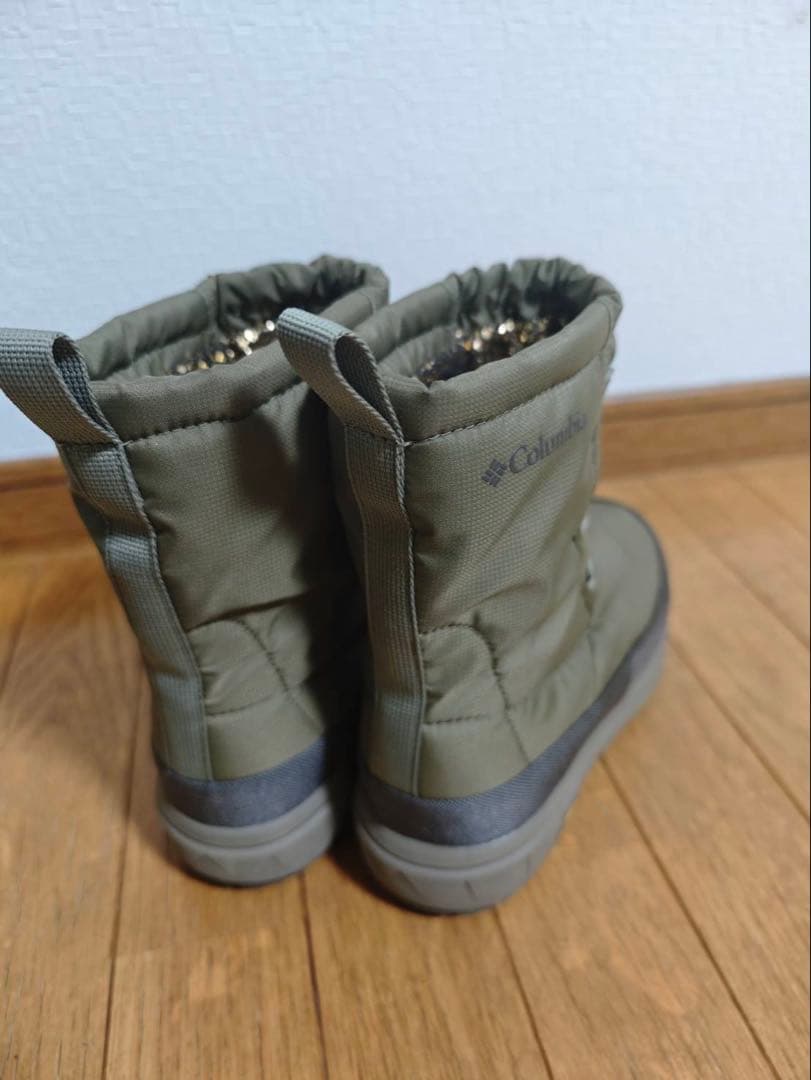 Columbia 防水 スノーブーツ イエローテイル オムニヒート25cm