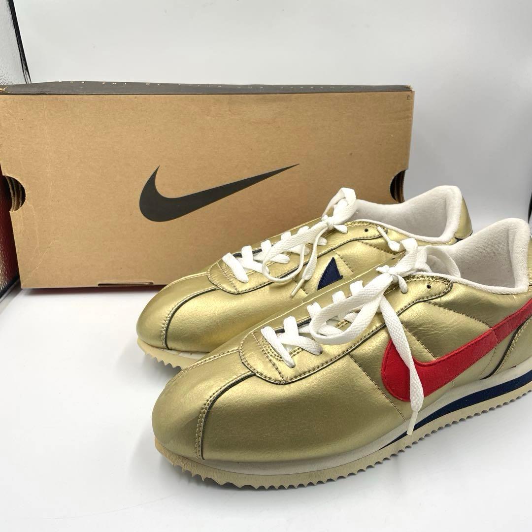 良品✨NIKE コルテッツ　ゴールド　レザー　オリンピックモデル　28.5cm