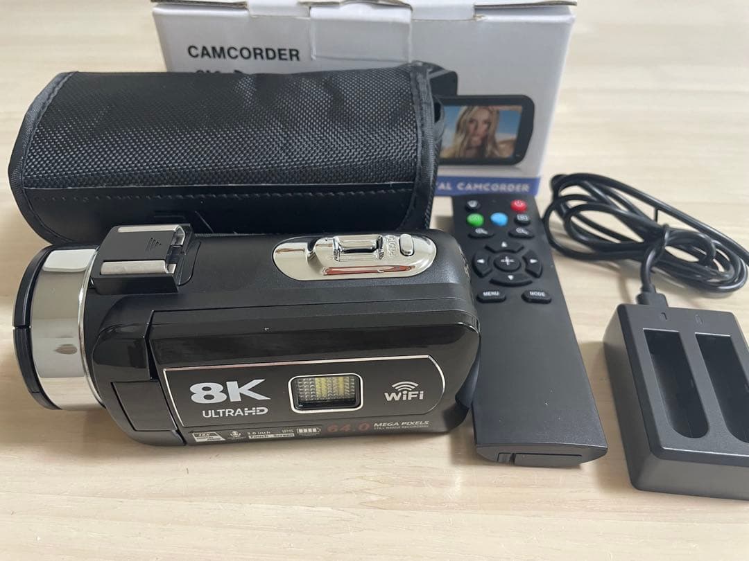 8Kビデオカメラ 本体 64GBメモリカード付属