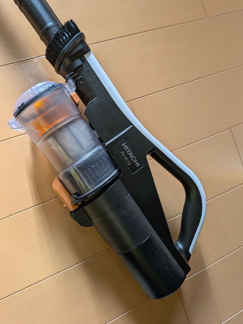 【強連続８分１５秒】2023年製 日立　スティッククリーナー　PV-BL1K