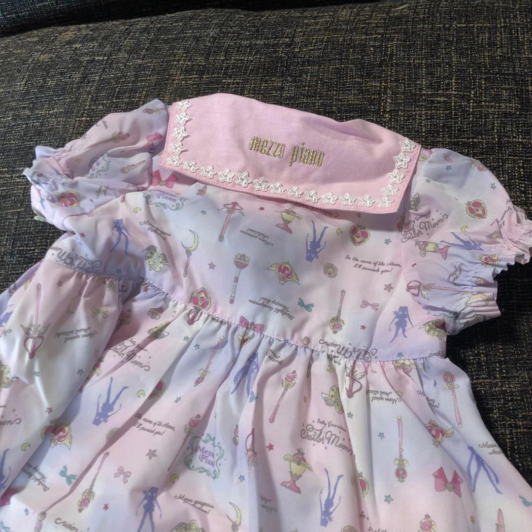 メゾピアノ✖️セーラームーンコラボ　セットアップ　80サイズ