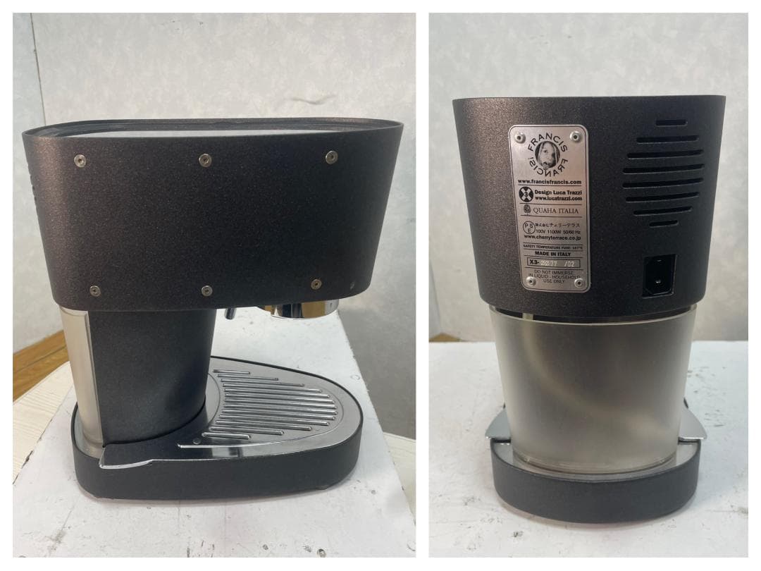 Y♢415 FRANCIS FRANCIS! エスプレッソ＆カプチーノマシン