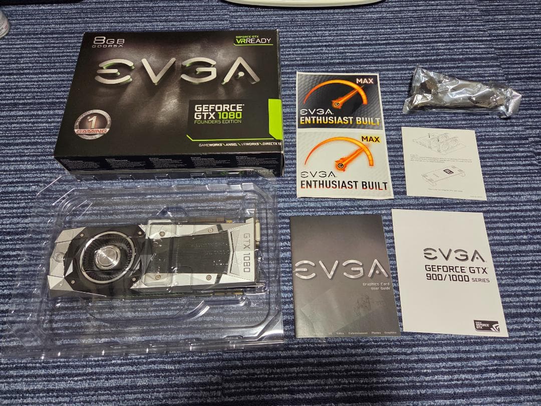 グラフィックボード・グラボ・ビデオカード EVGA GeForce GTX 1080 Founders Edition