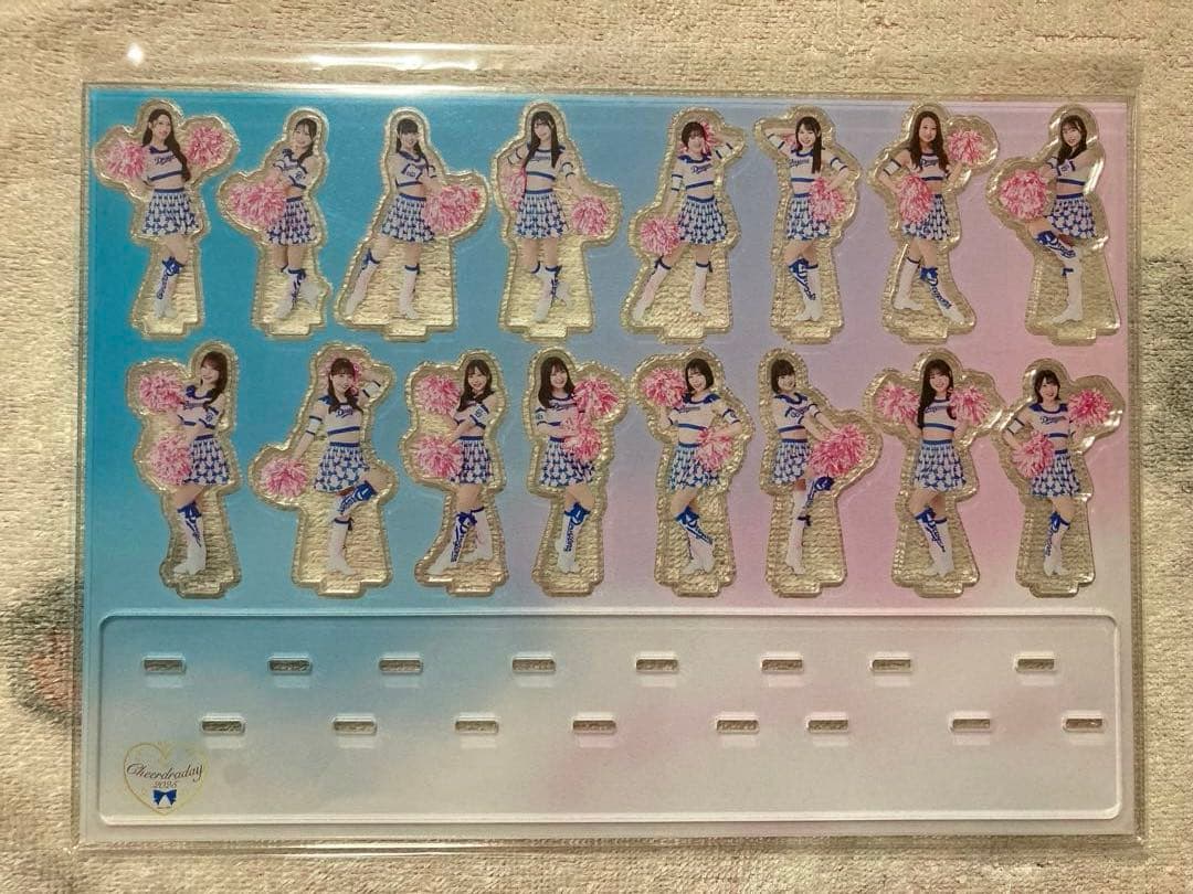 M*i様 中日ドラゴンズ　チアドラゴンズ2025 直筆サイン色紙、アクリルスタン