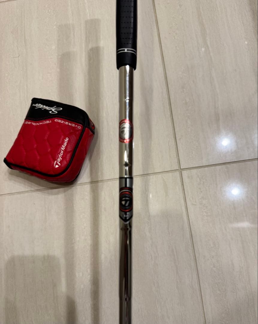 TaylorMade Spider OS パター ヘッドカバー付き 右手2016