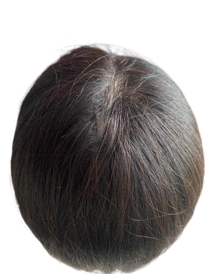 【新品未使用】美容師カットウィッグ練習用　4体　人毛90％