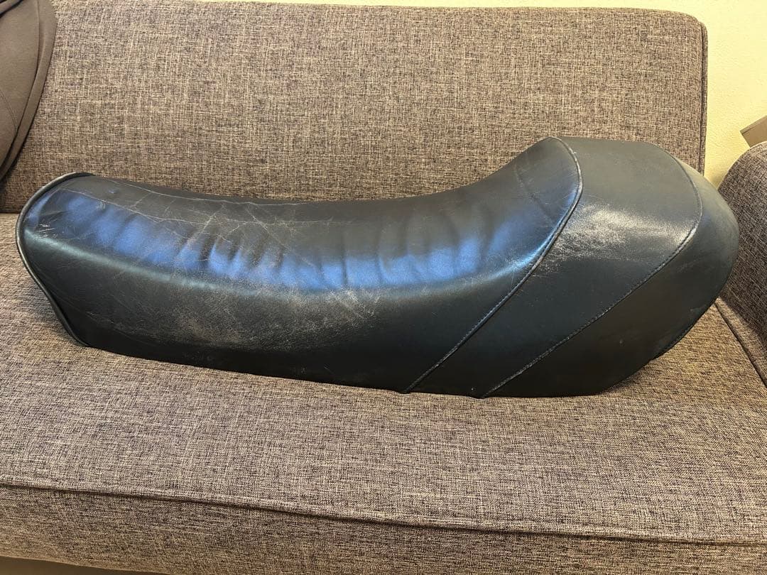 GS400/GS400E 当時物　ジュリアーリシート　ブラック　革