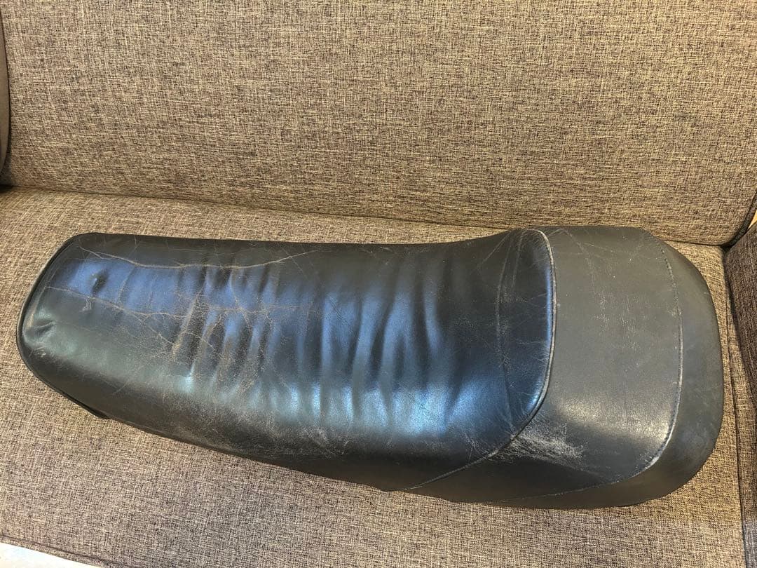 GS400/GS400E 当時物　ジュリアーリシート　ブラック　革