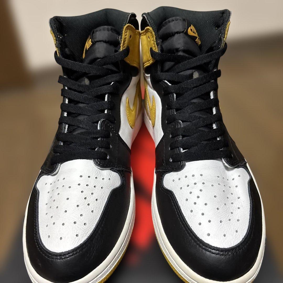 Nike Air Jordan 1 Retro High OG イエローオークル