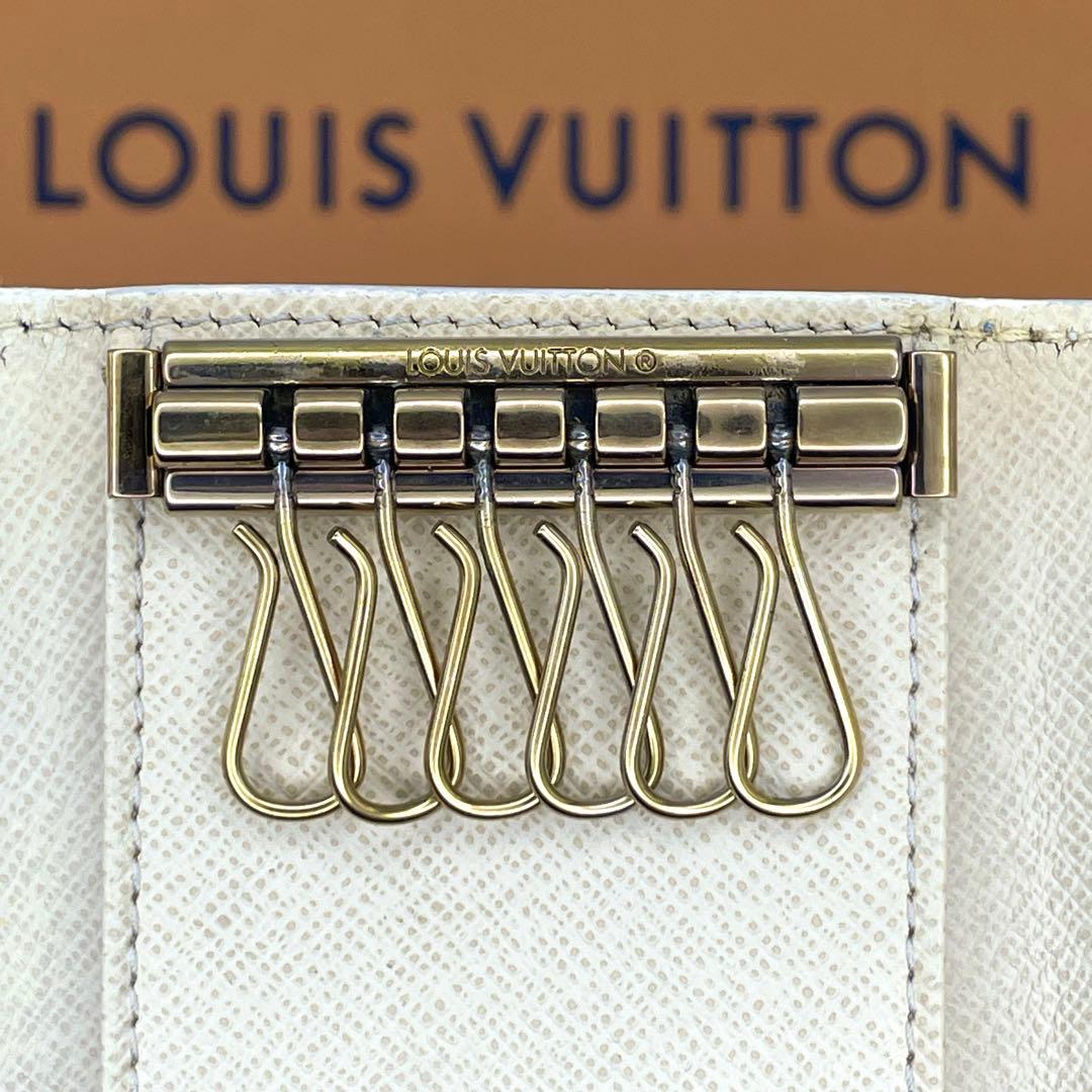 ルイヴィトン ダミエアズール ミュルティクレ6 6連キーケース