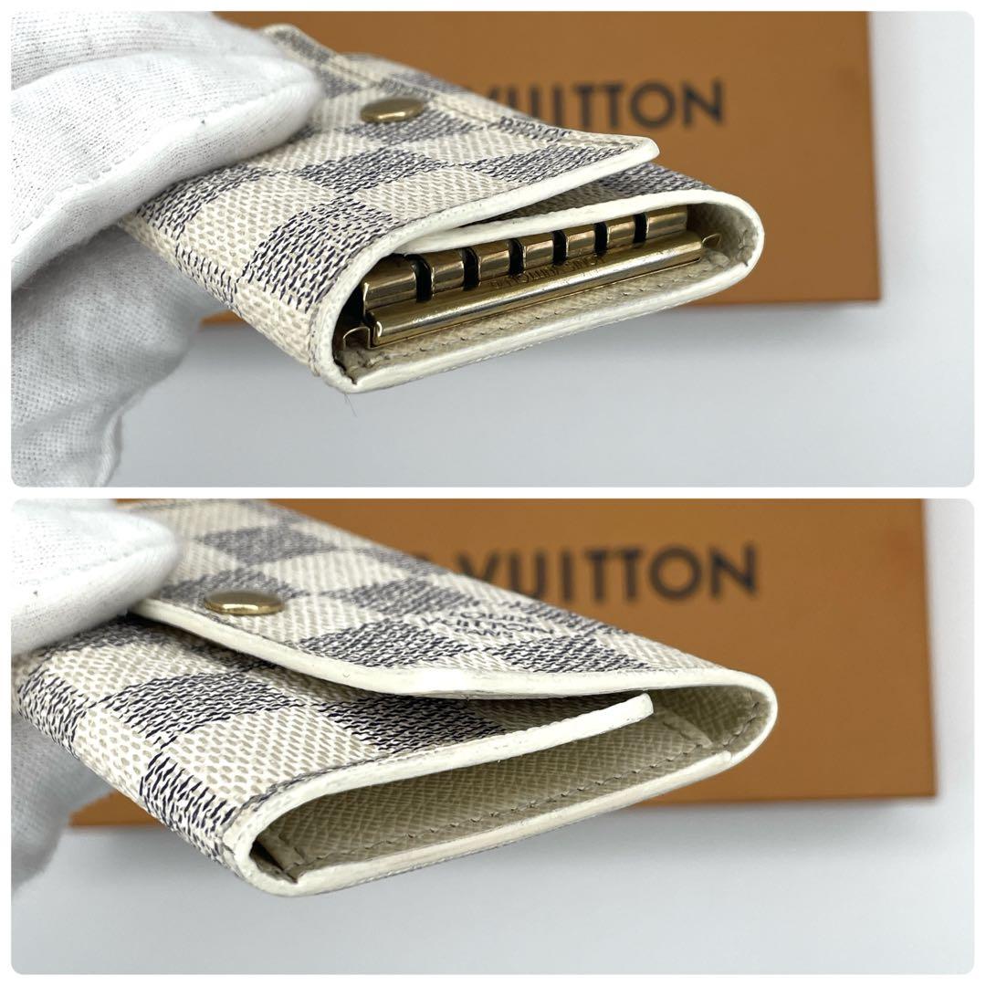 ルイヴィトン ダミエアズール ミュルティクレ6 6連キーケース