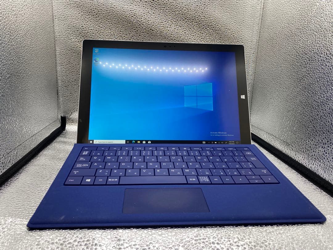 Microsoft Surface Pro 4 ブルー キーボード付き