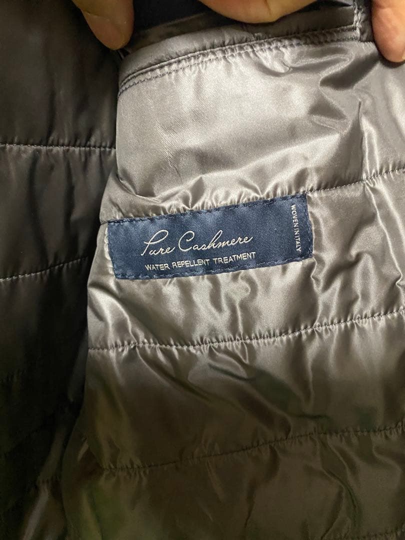 HERNO ヘルノ コロンボ　カシミヤ　チェスターコート ライトグレー 48