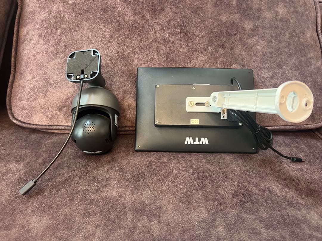 塚本無線 防犯カメラ 400万画素 屋外 ソーラー充電 WSP 21000mAh