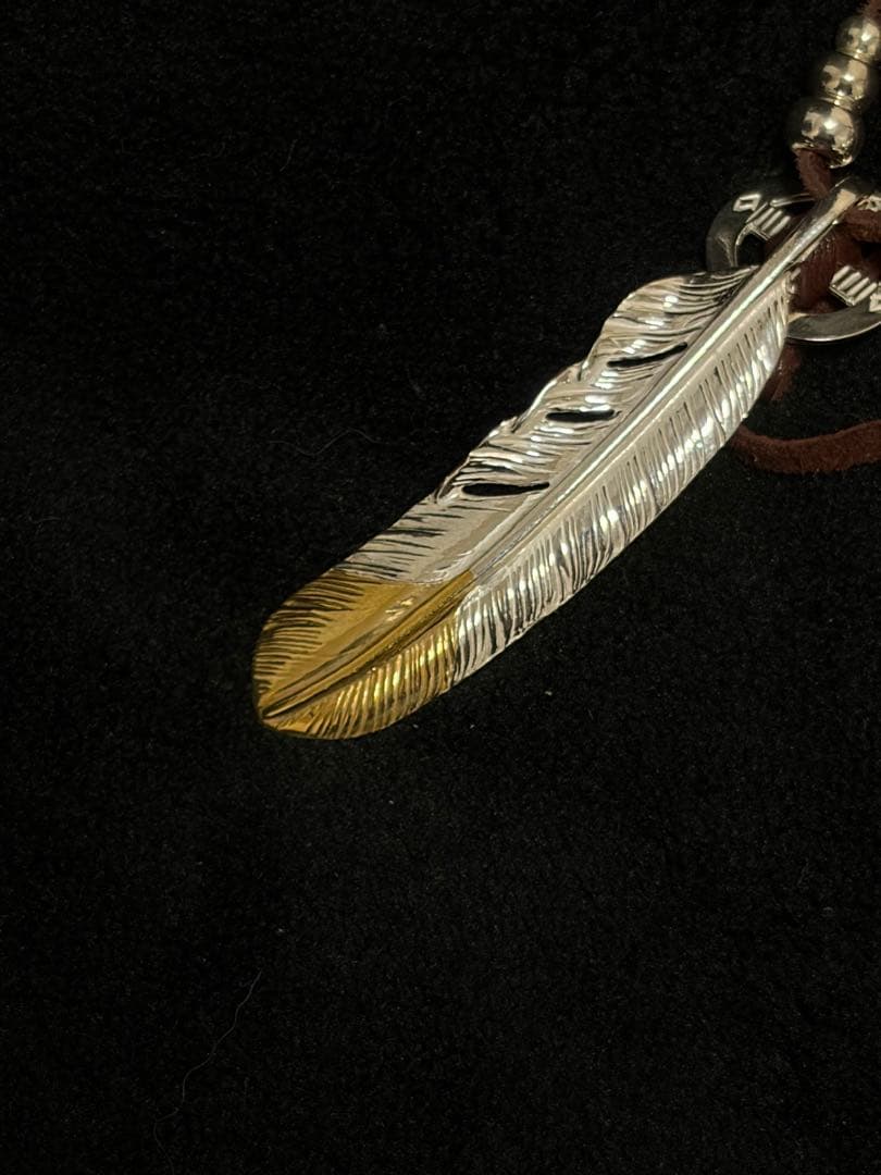 先金特大フェザーホイール シルバー 925 ファッションボニータ製　右向き