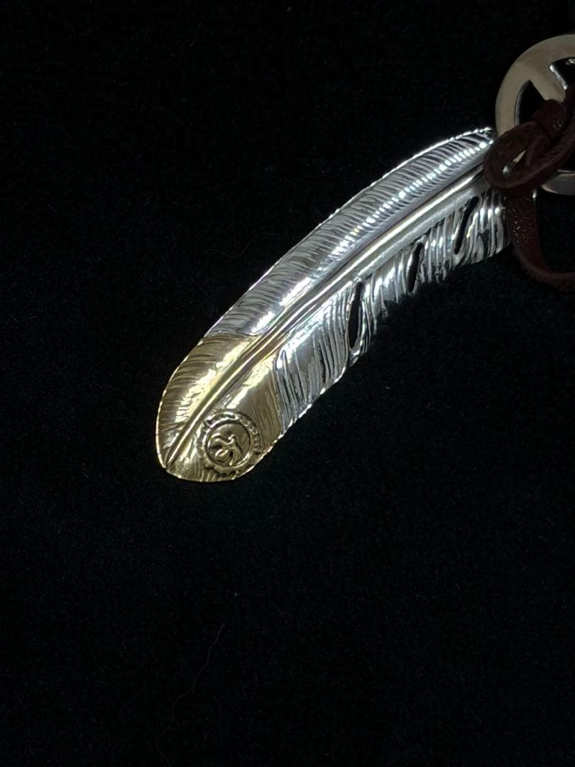 先金特大フェザーホイール シルバー 925 ファッションボニータ製　右向き