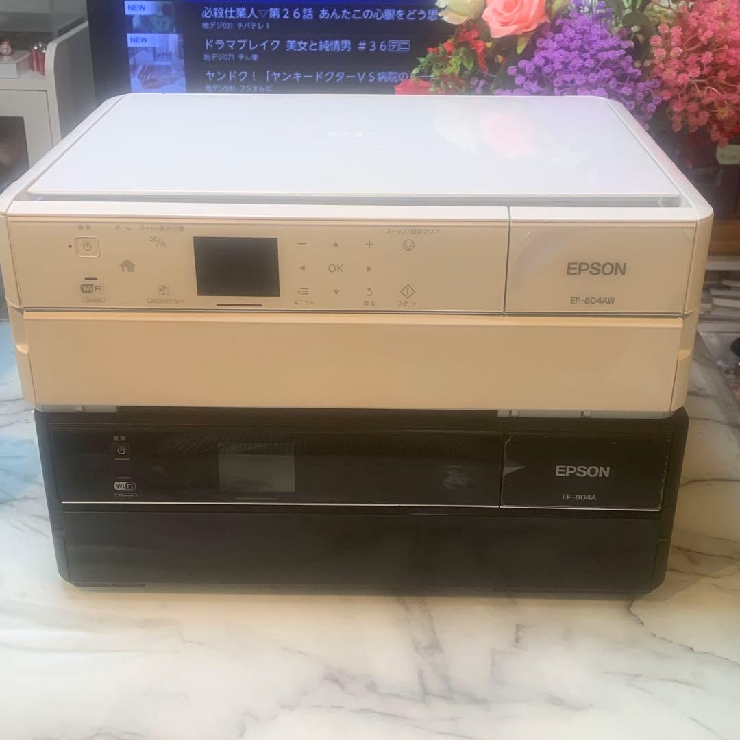 激安■エプソン　カラリオ　EP-804A.804AW 2台■動作確認済み