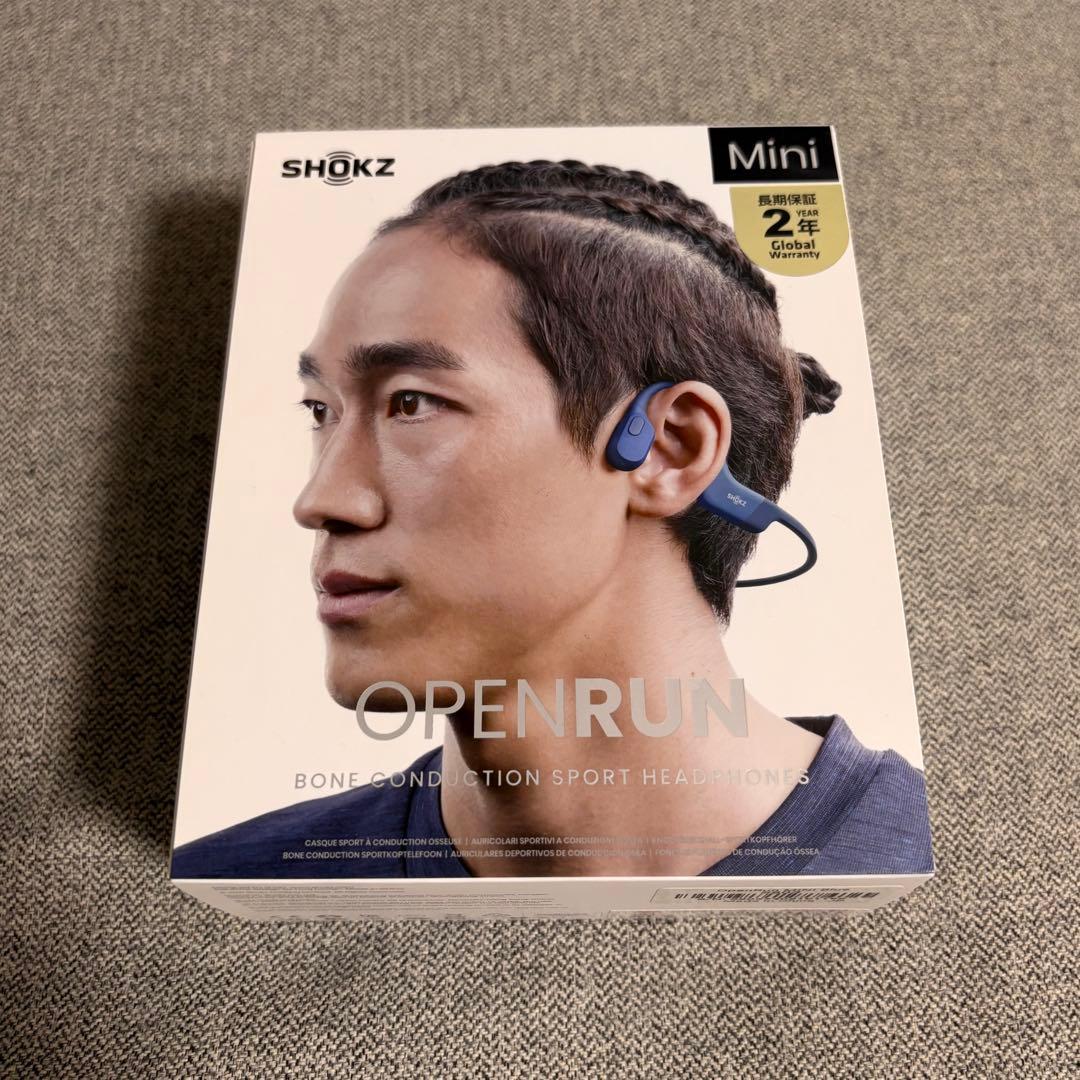 SHOKZ OpenRun Mini ワイヤレス /骨伝導 /Bluetooth