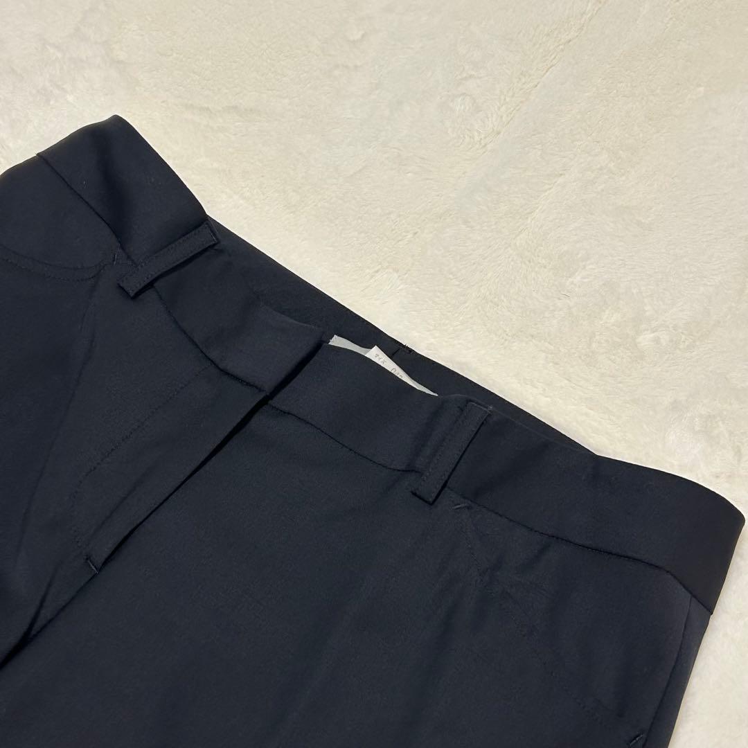 極美品✨ セオリーリュクス スーパー120 パンツスーツ XL位 ネイビー