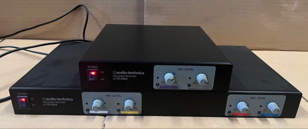 オーディオテクニカAT1R-R82 AT1R-R84 3セット