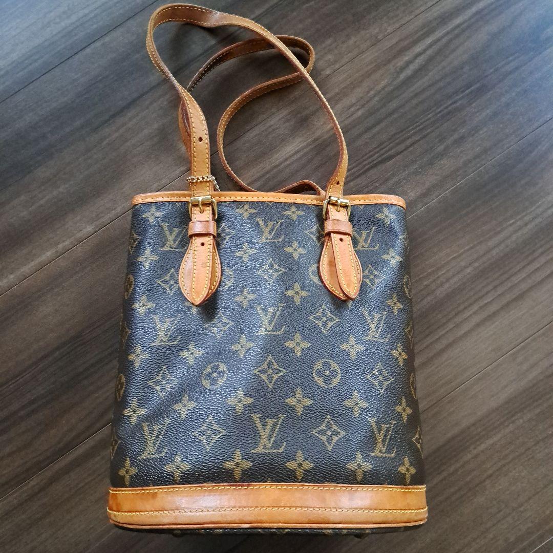 Louis Vuitton モノグラム レザーバッグ