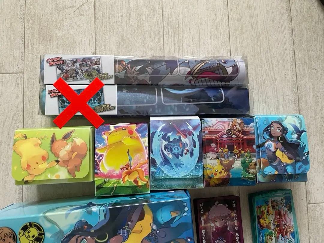 ポケカ　サプライ　まとめ売り　デッキシールド　デッキケース　プレイマット　ルリナ