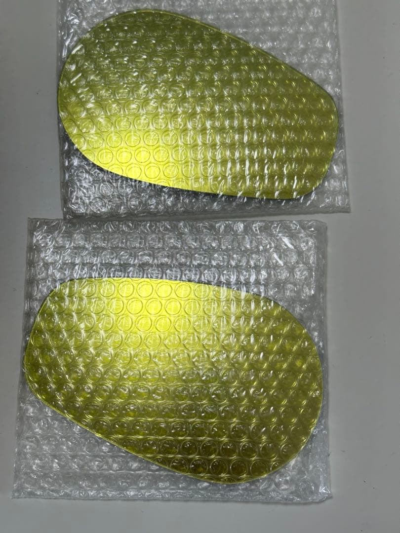 アウトバーン広角サイドミラー600R ゴールドハーレー純正ミラー用