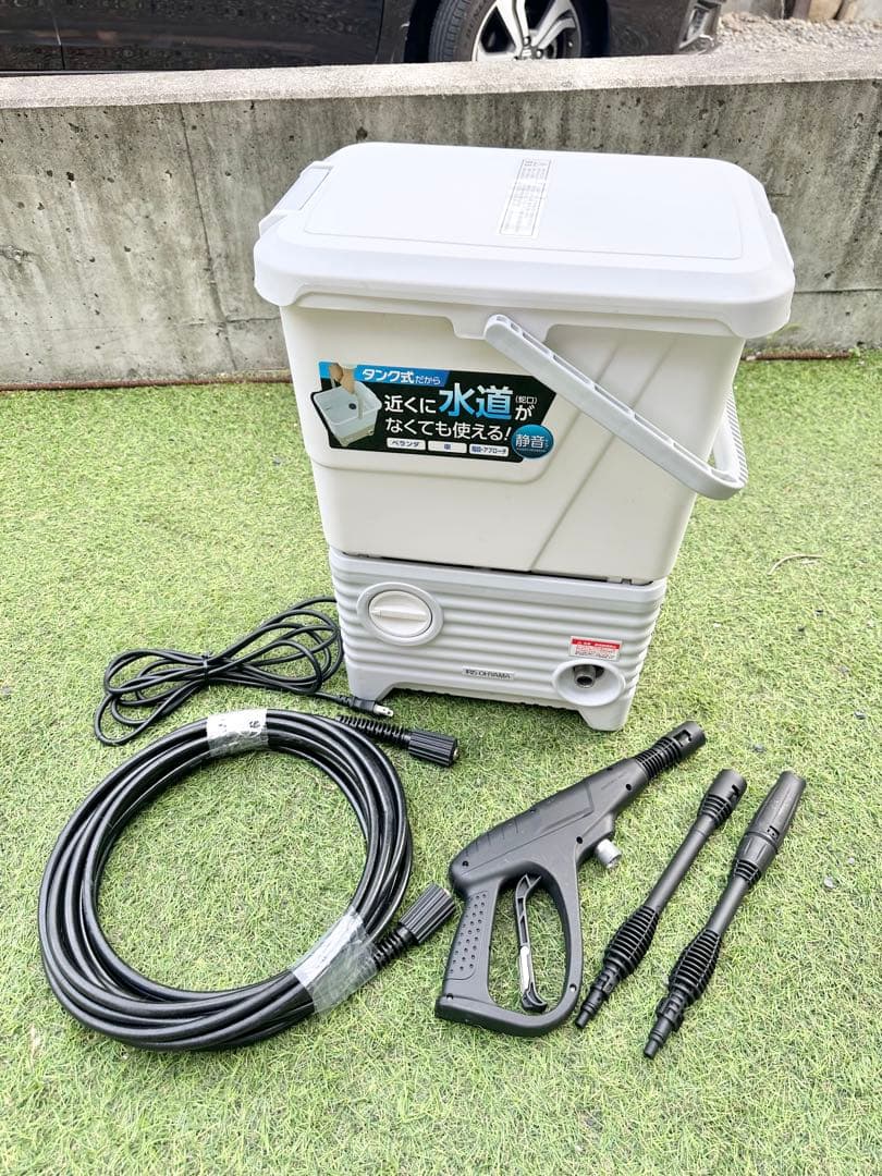 良品 アイリスオーヤマ タンク式 高圧洗浄機 SBT-512N