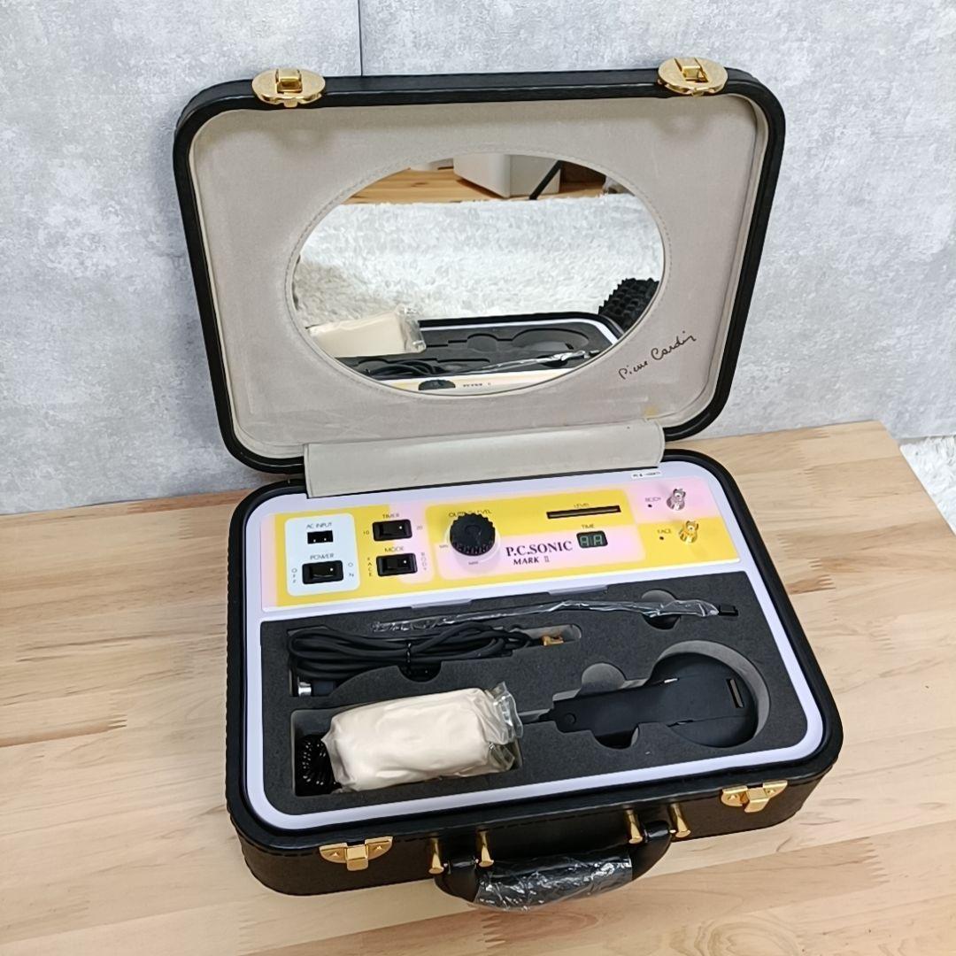 定価30万 ソニックマーク２ ボディ フェイス 超音波 美顔器 ピエールカルダン
