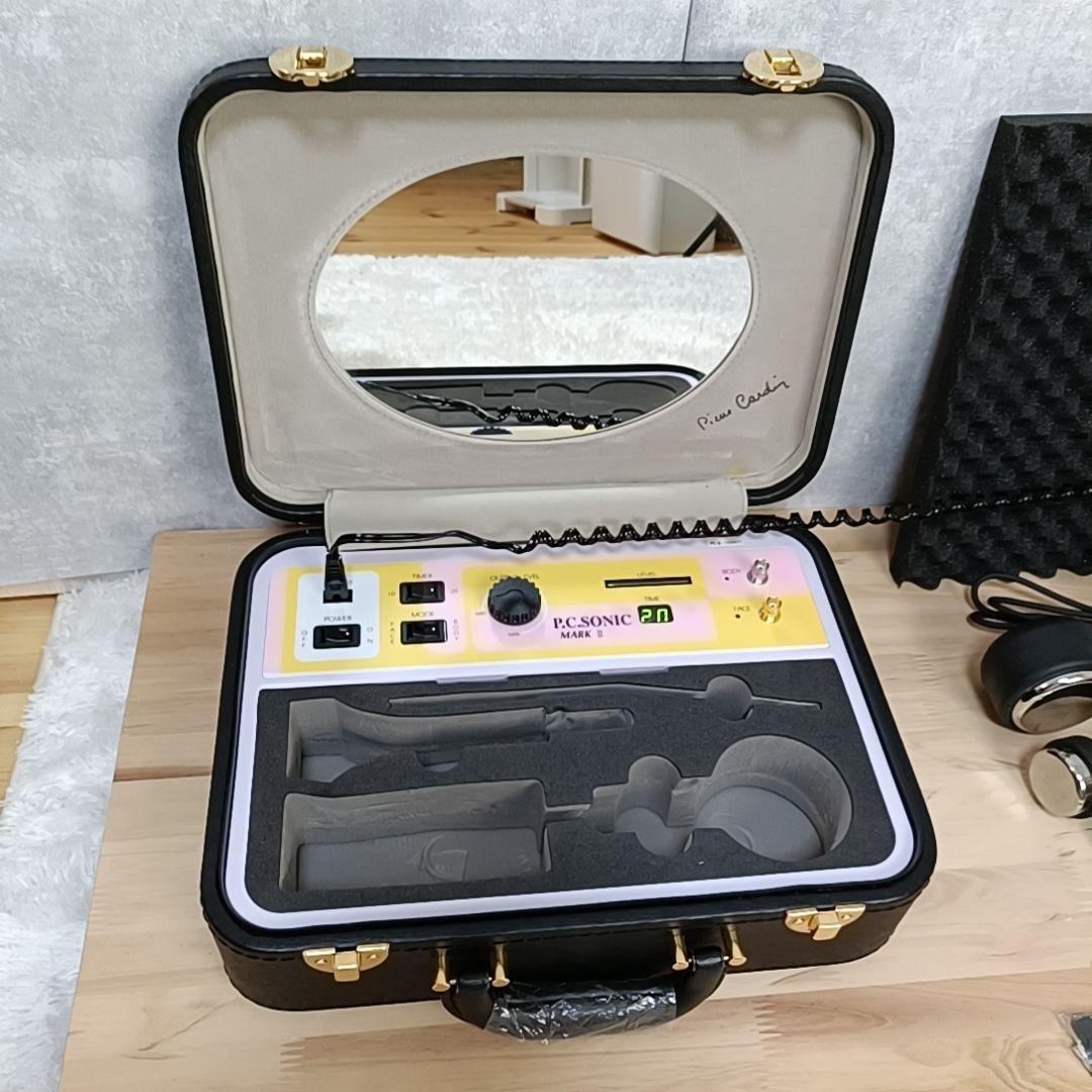 定価30万 ソニックマーク２ ボディ フェイス 超音波 美顔器 ピエールカルダン