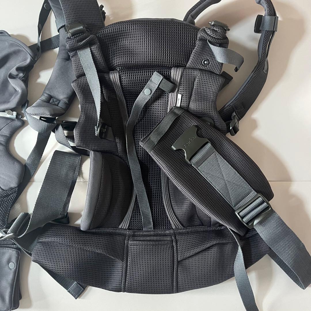 ななん！！ラクリス　Aprica 抱っこ紐 ダークグレー