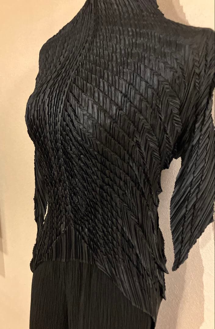未使用　プリーツプリーズ　ブラック