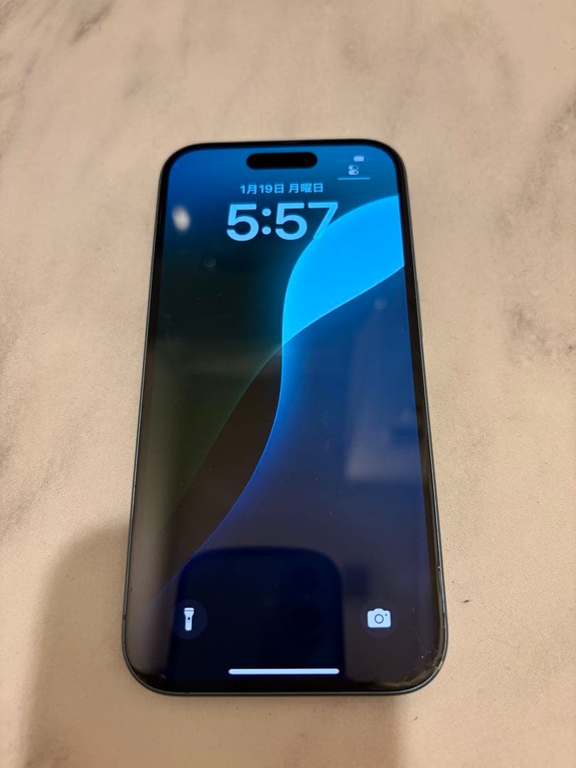 iPhone16 256GB SIMフリー｜画面左下欠けあり｜動作問題なし