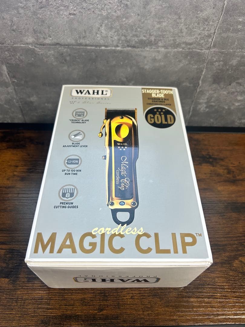WAHL GOLD コードレス バリカン ゴールド マジック クリップ