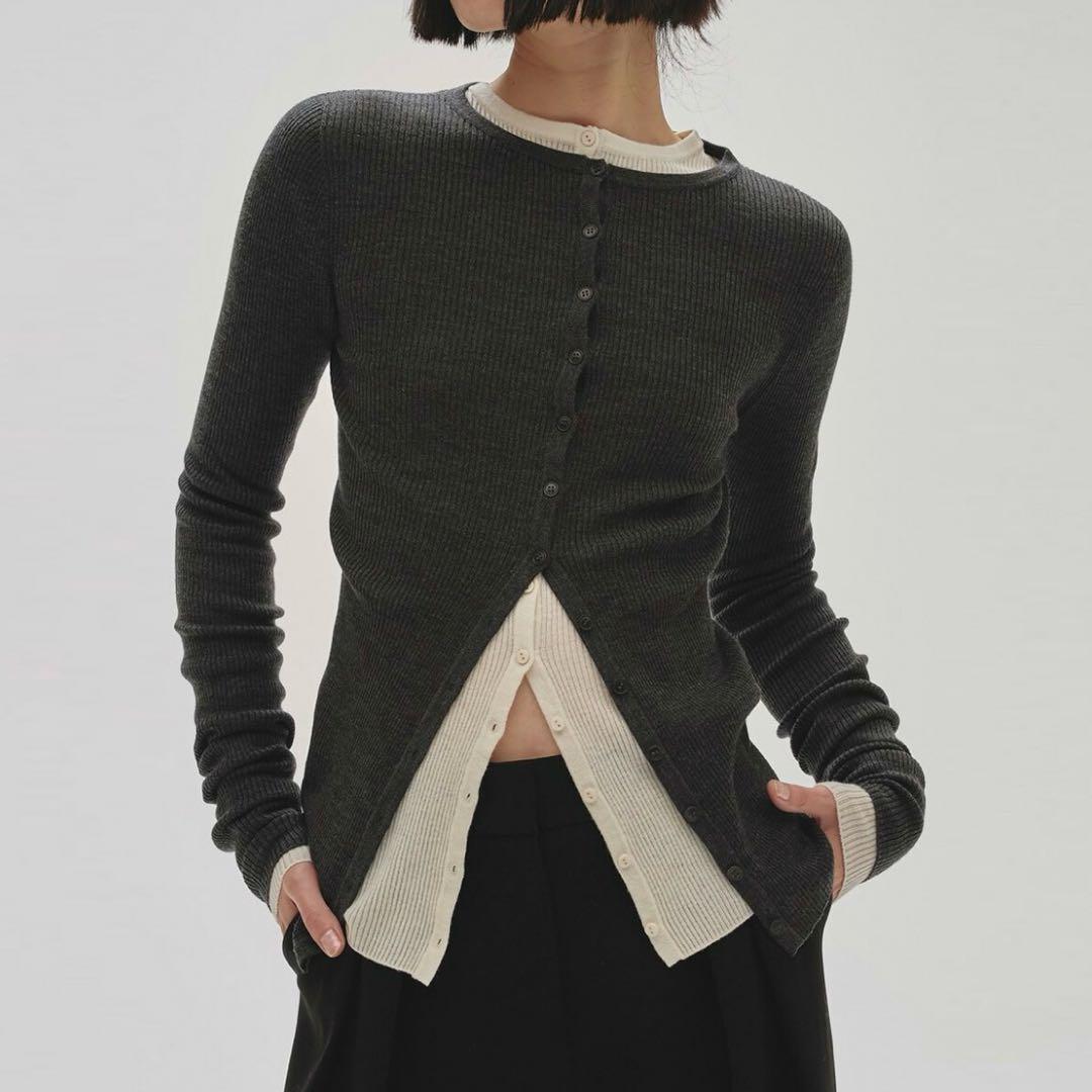 TODAYFUL トゥデイフル　♡ シルク　ウール　ニット　カーディガン