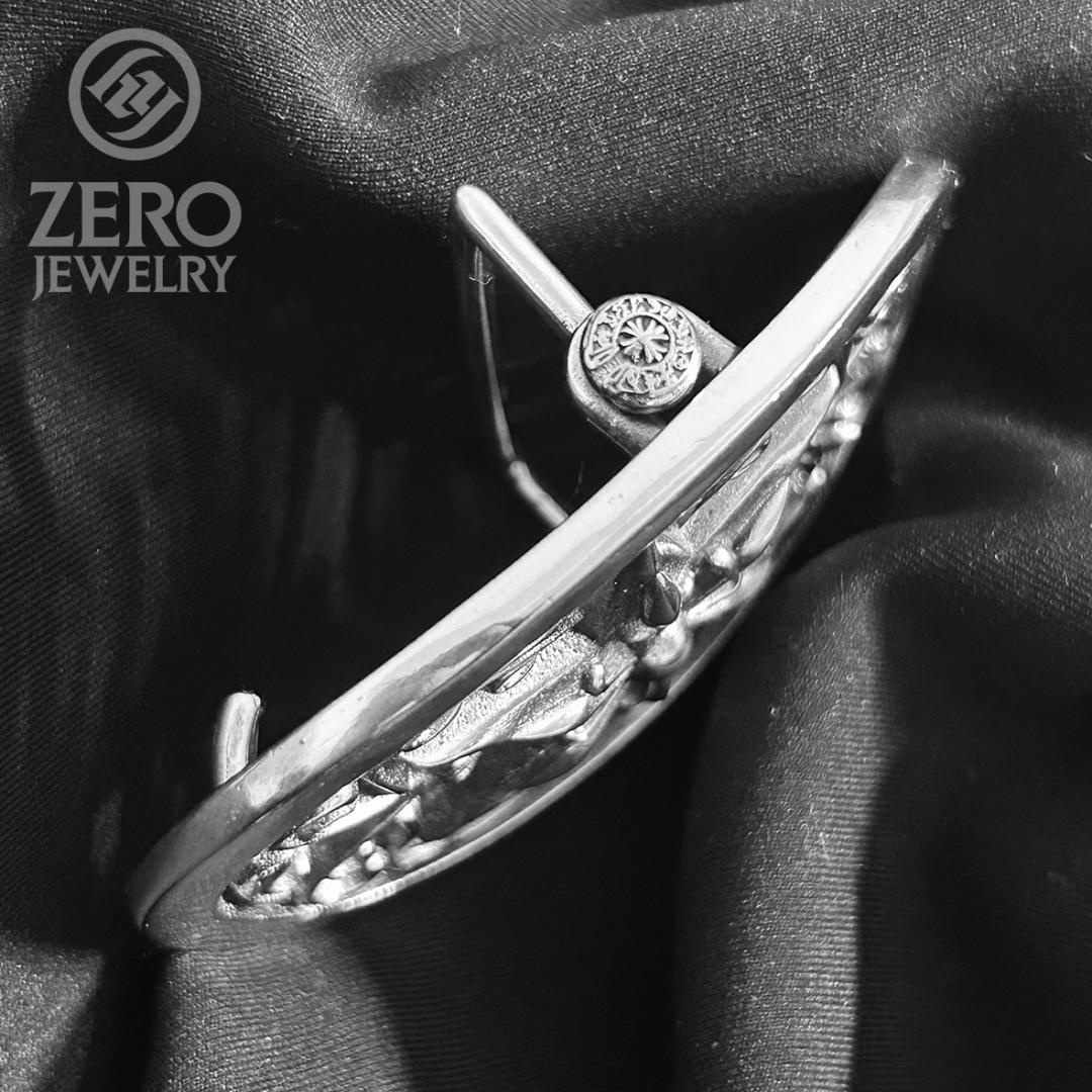 【★即日発送★925刻印】オーバル スター バックル