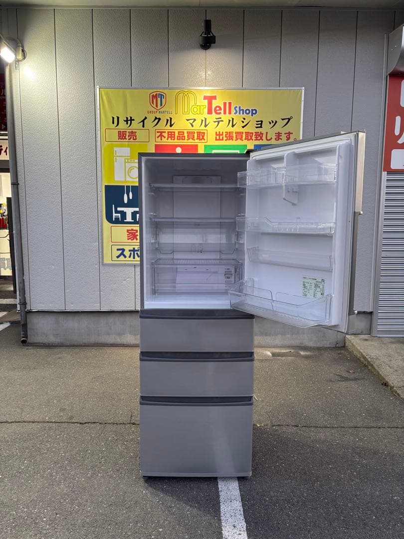 AQUA アクア 冷蔵庫 AQR-361E(S) 355L 2016年製