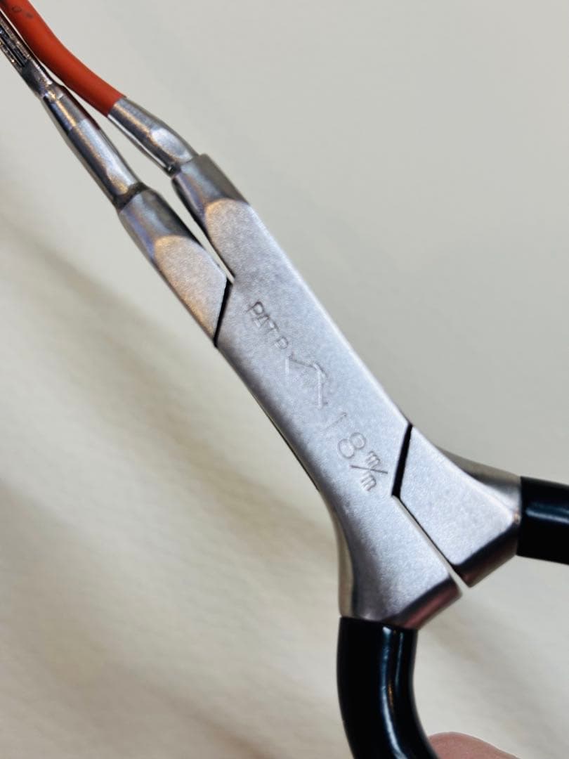 超美品　シルバーアイロン 1.8ミリ超極細アイロン　廃盤品　 /レンツアイロン