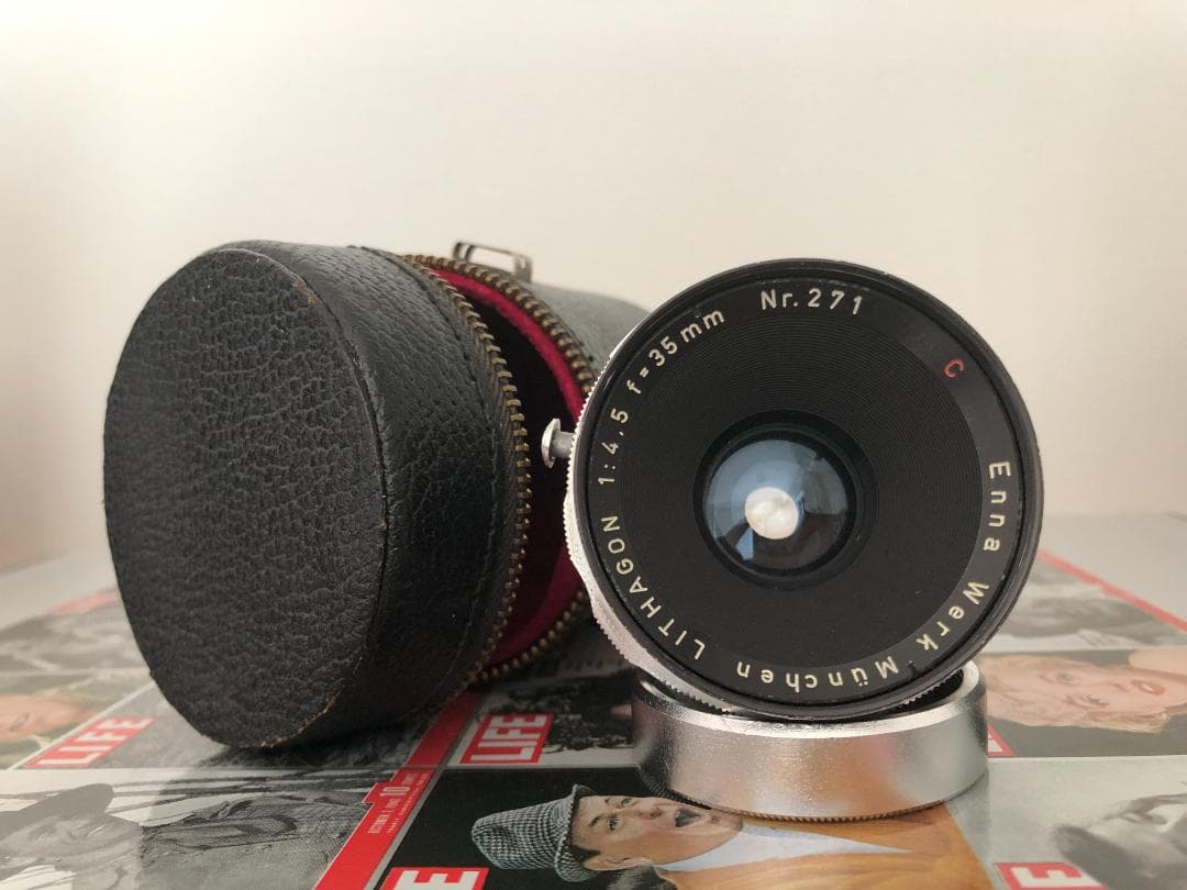 レア★ドイツ製Enna Werk Munchen LITHAGON 4.5/35