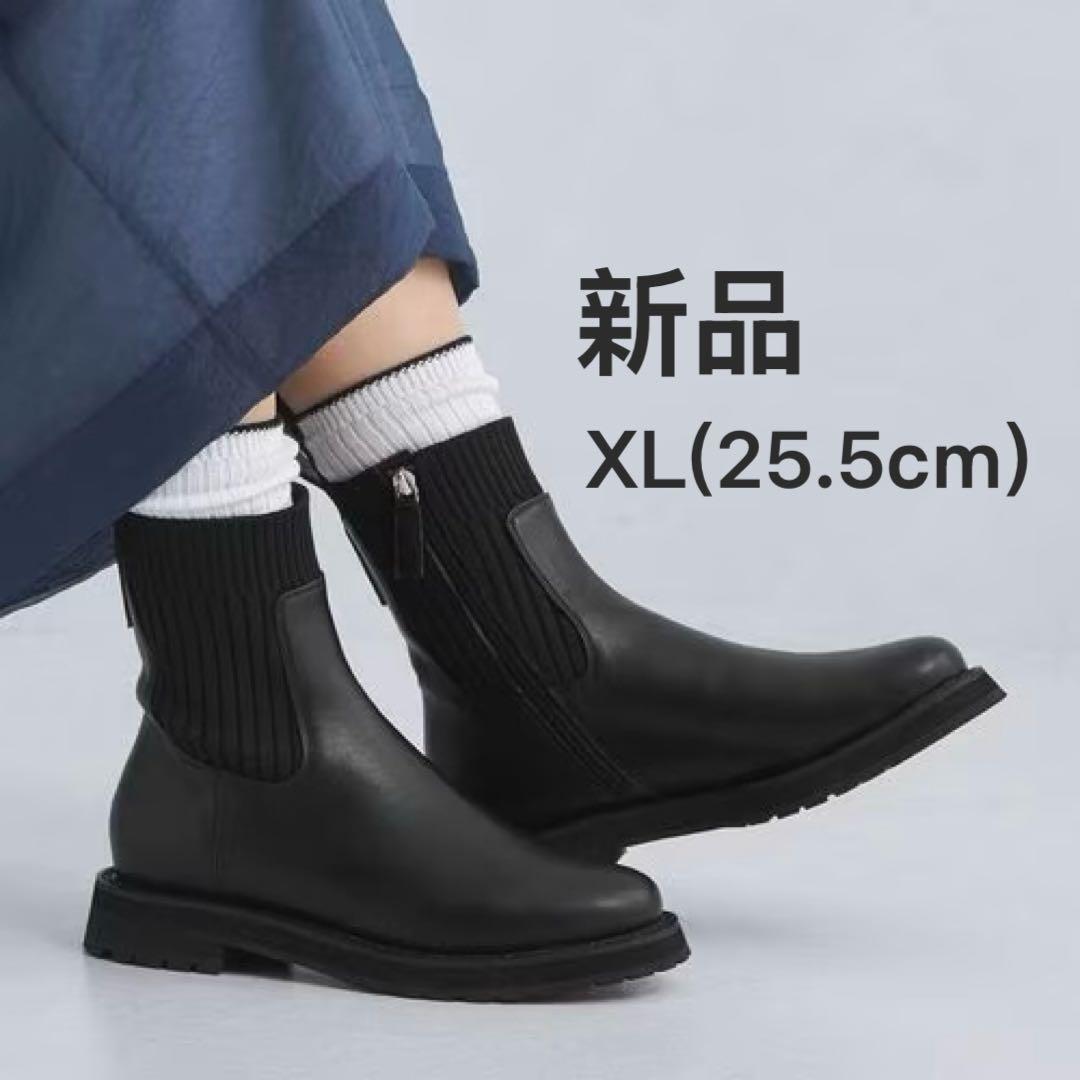 新品未使用 green label relaxing ストレッチ ショートブーツ