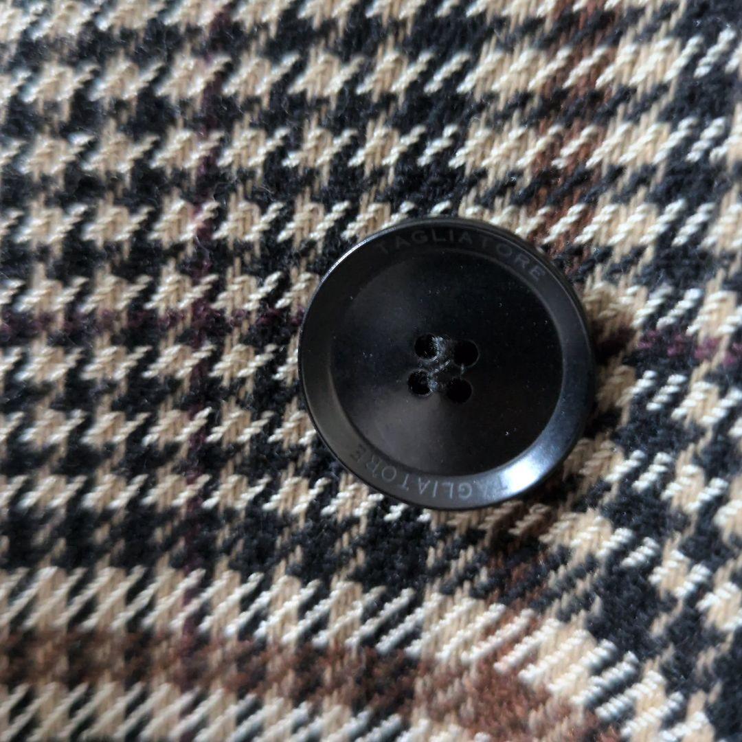 専用　　美品✨タリアトーレ RIDLEY ダブル チェック ロングコート ベルト