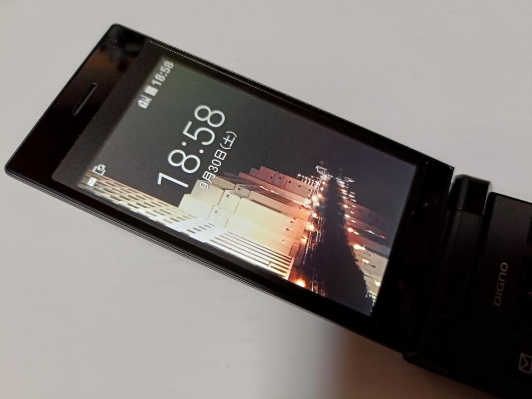 Softbank 501KC DIGNO ケータイ ブラック 新品未使用品 #1