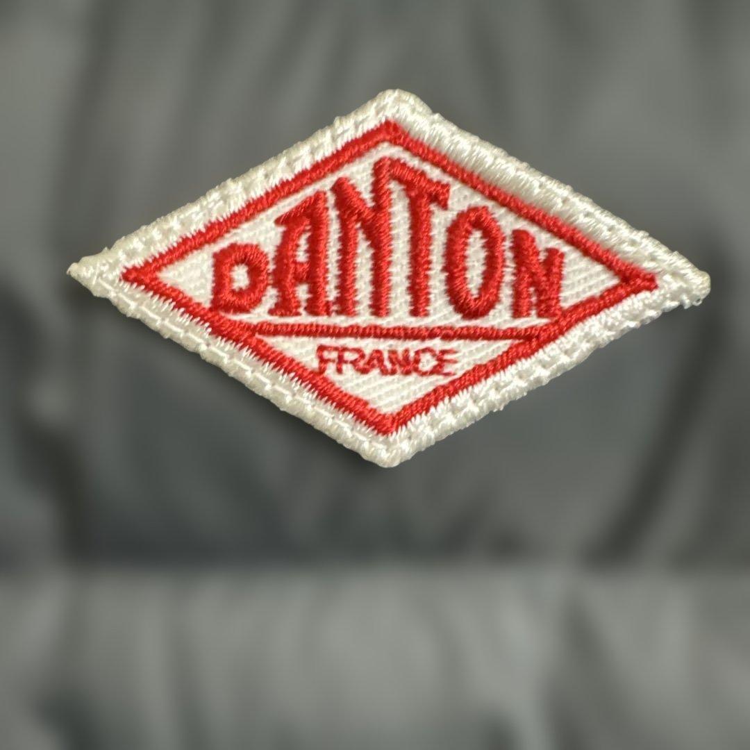 Danton クルーネック インナーダウン ジャケット/チャコールグレー 38