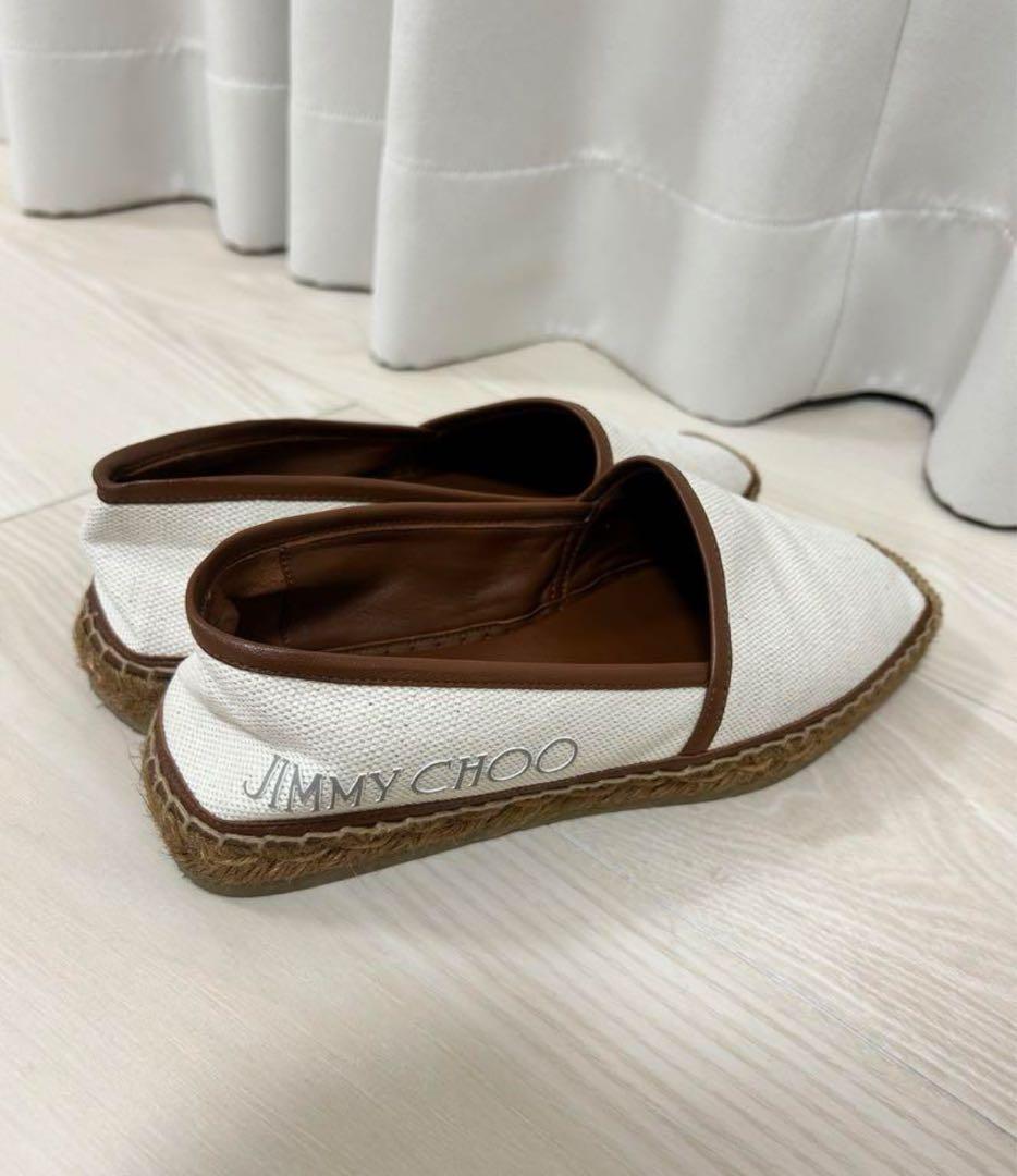 ジミーチュウ エスパドリーユ ブラウン