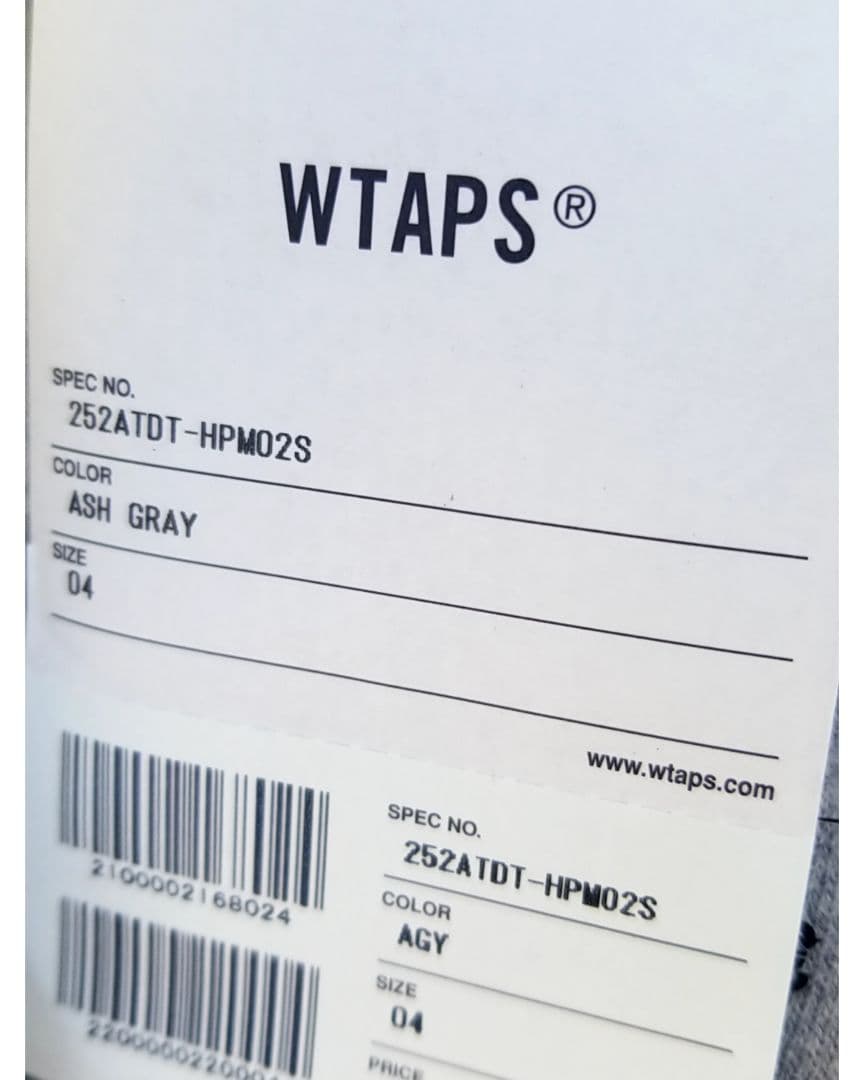 トップス WTAPS TNNL / Hoody / Cotton \"Ash Gray\"