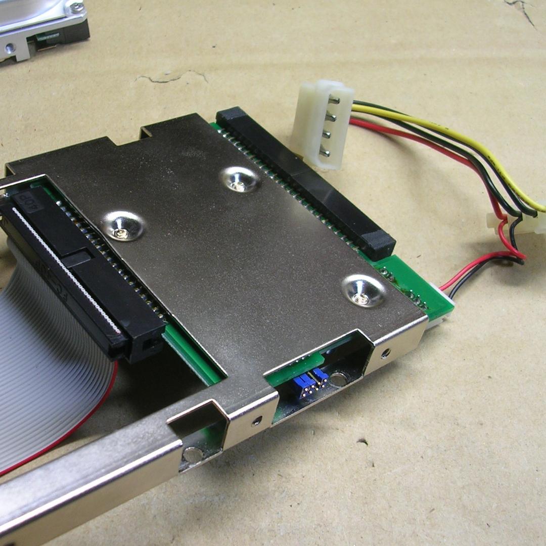 SCSI-IDEブリッジ+新品HDD付き